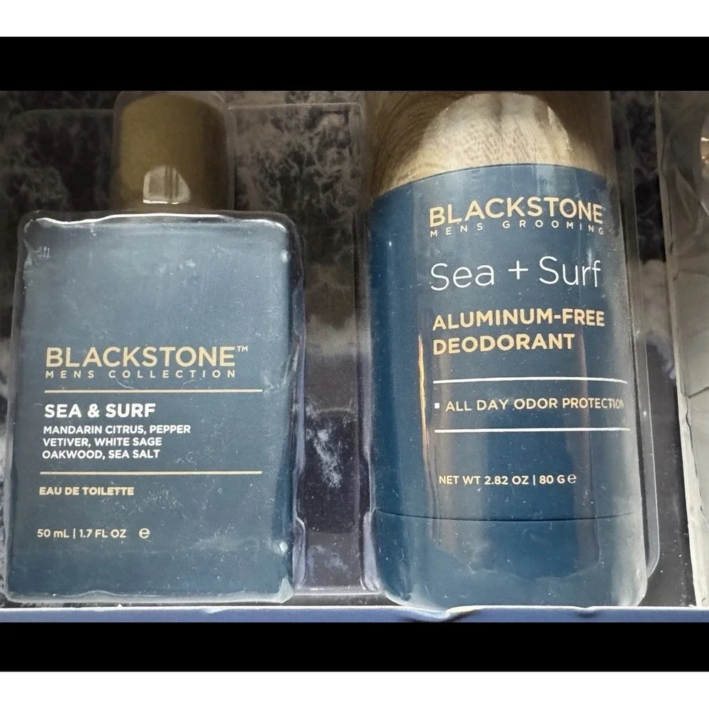 Blackstone Grooming Sea & Surf Collection Men's Fragrance New Unopened
